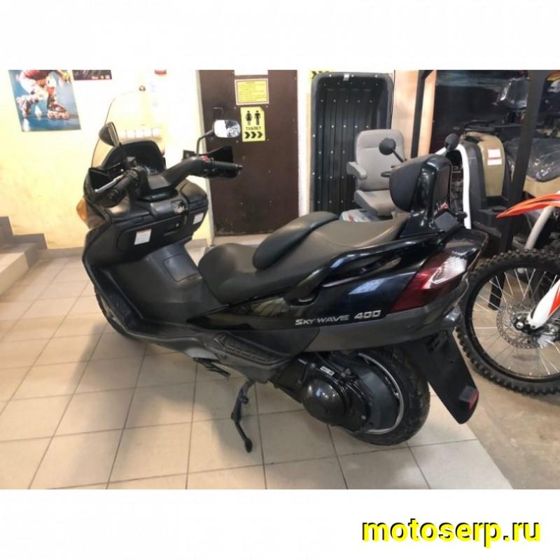 Купить  ====Максискутер SUZUKI SkyWave 400 2003г.в. Из Японии,без пробега по РФ купить с доставкой по Москве и России, цена, технические характеристики, комплектация фото  - motoserp.ru