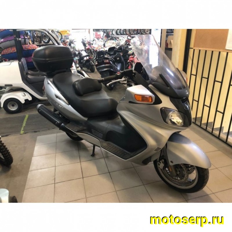 Купить  ====Максискутер SUZUKI SkyWave 650 2005г.в. Из Японии,без пробега по РФ купить с доставкой по Москве и России, цена, технические характеристики, комплектация фото  - motoserp.ru