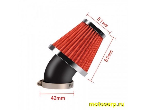 Купить  Фильтр воздушный нулевого сопротивления D42 Nibbi KL-42-WT (шт) (Regul 303330 купить с доставкой по Москве и России, цена, технические характеристики, комплектация фото  - motoserp.ru