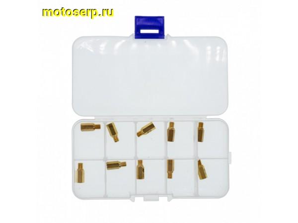 Купить  Ремкомплект карбюратора (набор гл.топл. жиклеров)  10шт. (115-140) NIBBI PWK, Keihini (комп) (Regul 303302 купить с доставкой по Москве и России, цена, технические характеристики, комплектация фото  - motoserp.ru