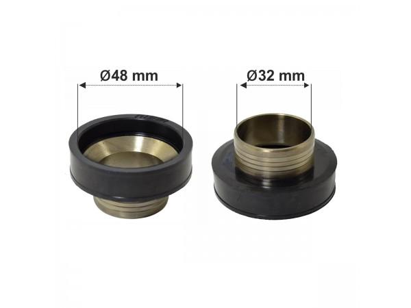 Купить  Патрубок резинов. воздушного фильтра NIBBI и др. d 48mm-37mm  (шт) (Regul QG-KL-48-37 купить с доставкой по Москве и России, цена, технические характеристики, комплектация фото  - motoserp.ru