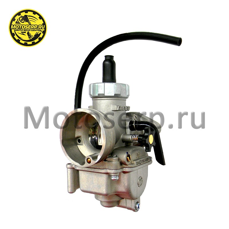 Купить  Карбюратор NIBBI PE24FL-SP (коллектор под шпильки) (50-125сс) впускной d-40mm, выпускной d-25mm( (шт) (Regul PE24FL-SP купить с доставкой по Москве и России, цена, технические характеристики, комплектация фото  - motoserp.ru