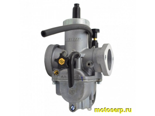 Купить  Карбюратор NIBBI PE28FL-SP (коллектор под шпильки) (150-250cc) впускной d-44mm, выпускной d-29mm (шт) (Regul PEZ28SP купить с доставкой по Москве и России, цена, технические характеристики, комплектация фото  - motoserp.ru