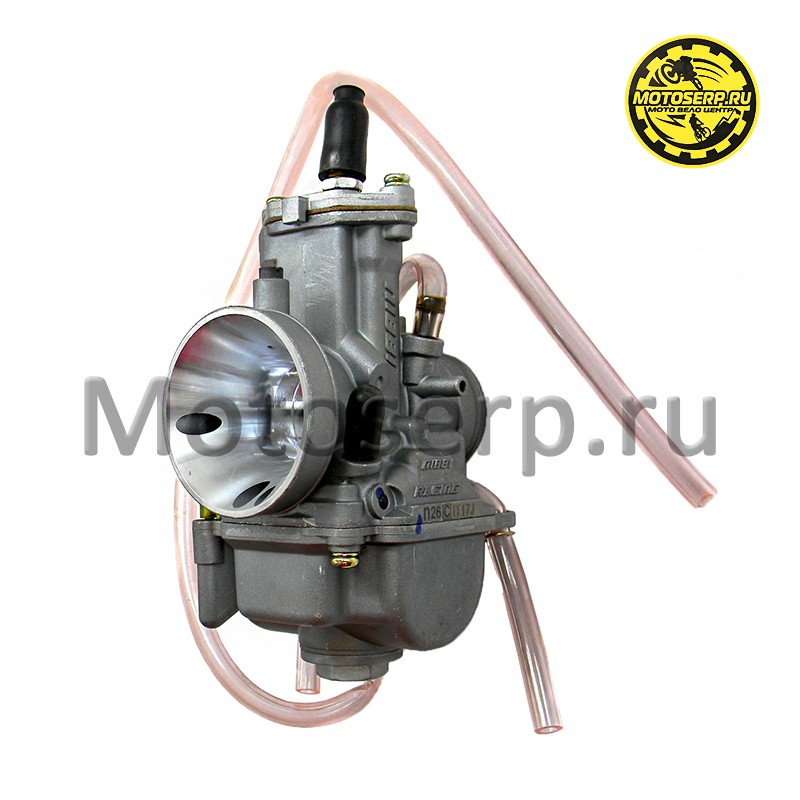 Купить  Карбюратор NIBBI PWK26 SP RACING (150-250cc) впускной d-46mm, выпускной d-26mm  (шт) (Regul PWK26SP купить с доставкой по Москве и России, цена, технические характеристики, комплектация фото  - motoserp.ru