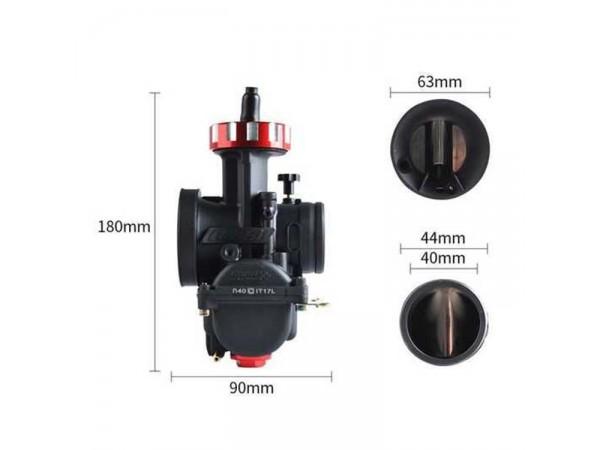 Купить  Карбюратор NIBBI PWK40 SP (250-300сс) впускной d-60mm, выпускной d-40mm (шт) (Regul 303332 купить с доставкой по Москве и России, цена, технические характеристики, комплектация фото  - motoserp.ru