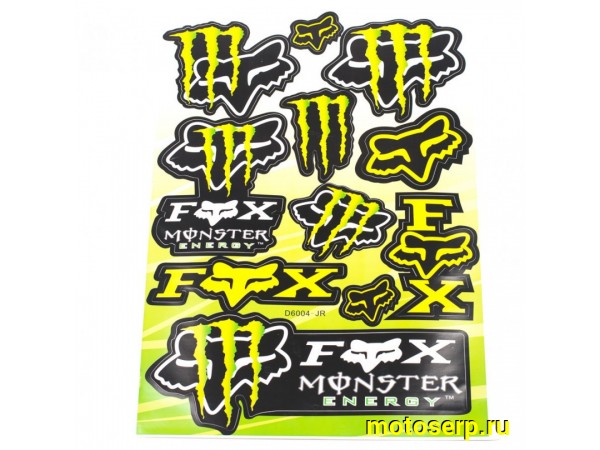 Купить  Наклейки (набор)  D6004 (шт) (ML 07140 купить с доставкой по Москве и России, цена, технические характеристики, комплектация фото  - motoserp.ru