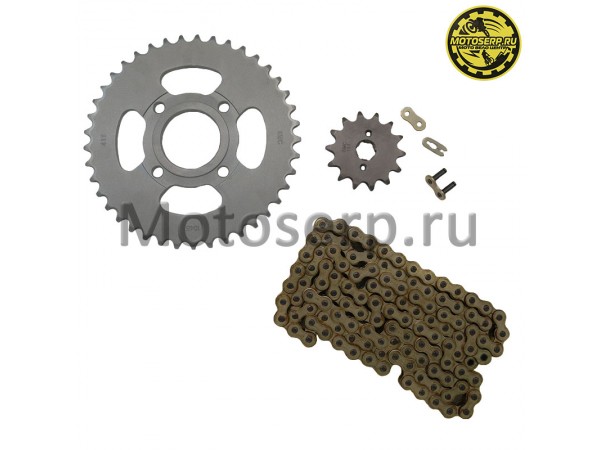 Купить  Звезды трансмиссии (530-14T D-20mm) (530-41T D-58mm, 4x64mm) цепь 120зв. (комп) (ML 13860 купить с доставкой по Москве и России, цена, технические характеристики, комплектация фото  - motoserp.ru