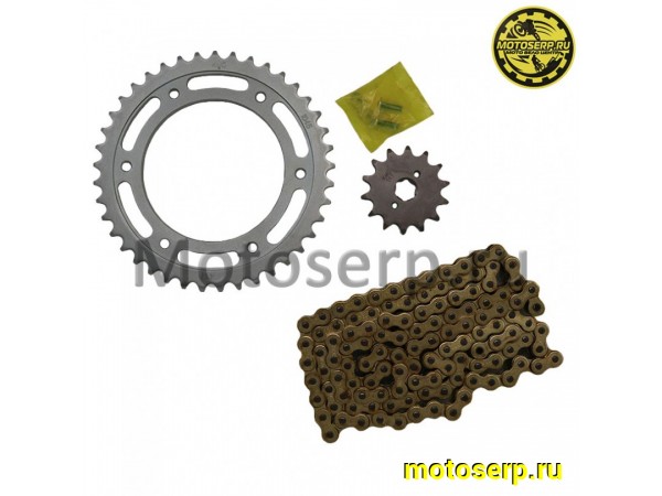 Купить  Звезды трансмиссии (530-14T D-20mm) (530-41T D-125mm, 6x75mm) цепь 120зв. (комп) (ML 13862  купить с доставкой по Москве и России, цена, технические характеристики, комплектация фото  - motoserp.ru