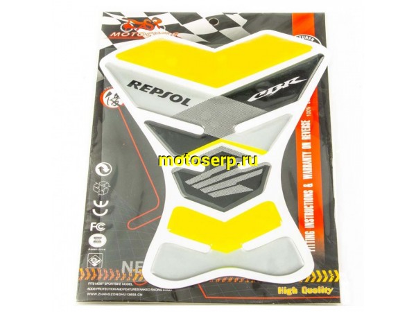 Купить  Наклейка (накладка) защитная 3d на бак MJL091 (шт) (ML 02546 купить с доставкой по Москве и России, цена, технические характеристики, комплектация фото  - motoserp.ru