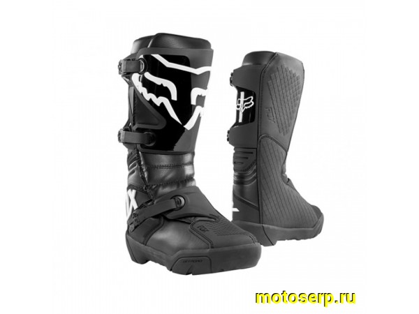 Купить  Мотоботы кросс. Fox Comp Boot Black 14; р-р 46" (25408-001-14) (Ч/З) (пар) (Fox Н65951 купить с доставкой по Москве и России, цена, технические характеристики, комплектация фото  - motoserp.ru