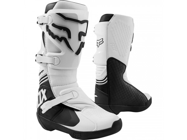 Купить  Мотоботы кросс. Fox Comp Boot White 10; р-р 44" (25839-008-10) (Ч/З) (пар) (Fox УТ-00005243 купить с доставкой по Москве и России, цена, технические характеристики, комплектация фото  - motoserp.ru