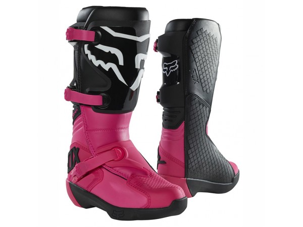 Купить  Мотоботы кросс. Fox Comp Womens Boot Black/Pink 6; р-р 37.5" (27690-285-6) женские (Ч/З) (пар) (УТ-00008775 купить с доставкой по Москве и России, цена, технические характеристики, комплектация фото  - motoserp.ru