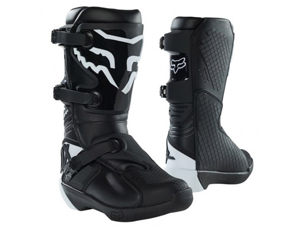 Купить  Мотоботы кросс. Fox Comp Youth Boot Black Y8 (27689-001-8) подростковые (Ч/З) (пар) (Fox УТ-00005260 купить с доставкой по Москве и России, цена, технические характеристики, комплектация фото  - motoserp.ru