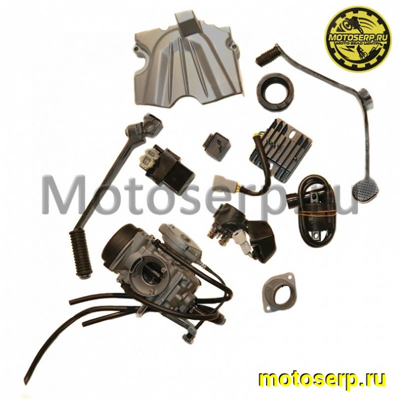 Купить  Двигатель  в сб. 250cc 174MN-3 ZS (CBS300) 4Т, 27 л.с, мех 5ск, верхн р/в, 4клап, жидк охл. полный комплект + радиатор (шт) (MM 77875 купить с доставкой по Москве и России, цена, технические характеристики, комплектация фото  - motoserp.ru