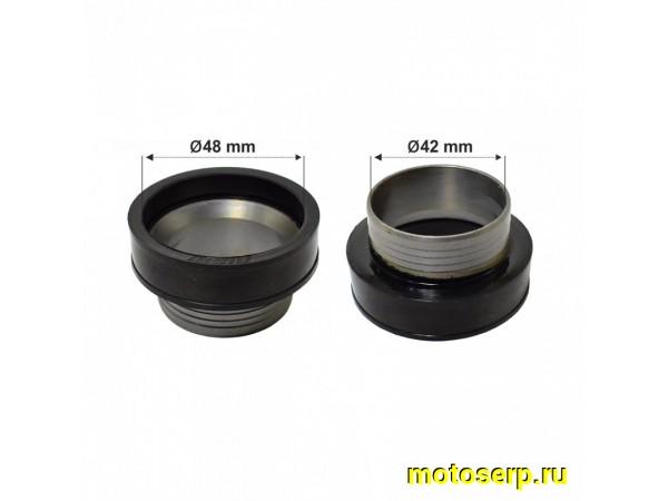 Купить  Патрубок резинов. воздушного фильтра NIBBI и др. d 48mm-42mm  (шт) (SM 337-1800 купить с доставкой по Москве и России, цена, технические характеристики, комплектация фото  - motoserp.ru