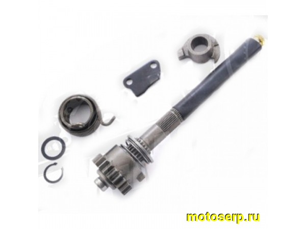 Купить  Вал кикстартера (пусковой) в сб. YX 140  L=210mm  (шт) (SM 109-2361 купить с доставкой по Москве и России, цена, технические характеристики, комплектация фото  - motoserp.ru