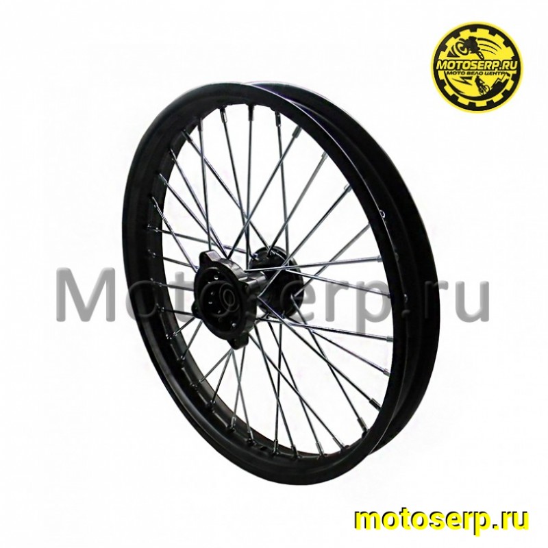 Купить  Колесо 17" переднее (диск колеса) спицованное 1.6/1.8 -17" (ось 15мм) TTR125, KAYO, BSE PH10-125 (шт) (Кокурин купить с доставкой по Москве и России, цена, технические характеристики, комплектация фото  - motoserp.ru