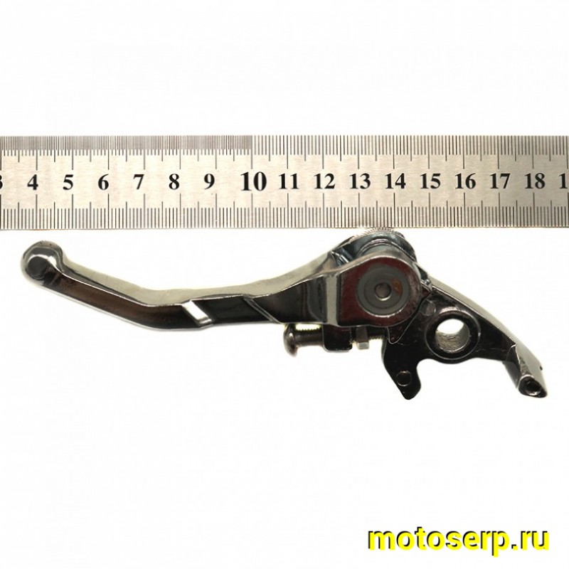 Купить  Рычаг тормоза правый диск (голый) TTR125-2 и др. питбайки складывающийся хром (шт) (Кокурин купить с доставкой по Москве и России, цена, технические характеристики, комплектация фото  - motoserp.ru