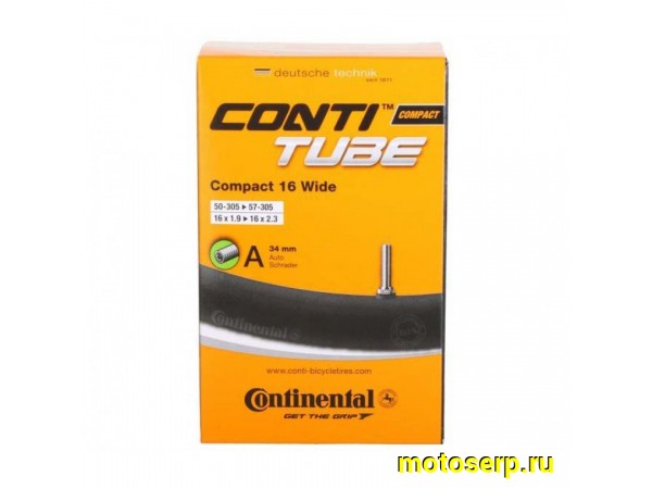 Купить  Камера 27.5" 27.5"х1.75-2.5 Continental 47-584 / 62-584 автовентиль Вело (шт) (R5 ZCO82331 купить с доставкой по Москве и России, цена, технические характеристики, комплектация фото  - motoserp.ru