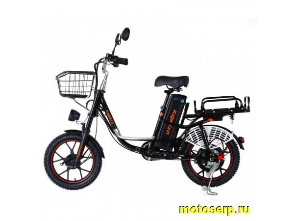 Купить  Электрокомплект 18" 500 Вт Курьерский KG V3 MAX рама-алюминий, тормз - гидр.Disk, съёмная Li-ion батарея 60V, 15Ah адаптер 220В  (шт) (Кит купить с доставкой по Москве и России, цена, технические характеристики, комплектация фото  - motoserp.ru