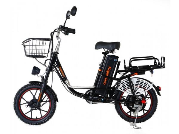 Купить  Электрокомплект 18" 500 Вт Курьерский KG V3 MAX рама-алюминий, тормз - гидр.Disk, съёмная Li-ion батарея 60V, 15Ah адаптер 220В  (шт) (Кит купить с доставкой по Москве и России, цена, технические характеристики, комплектация фото  - motoserp.ru