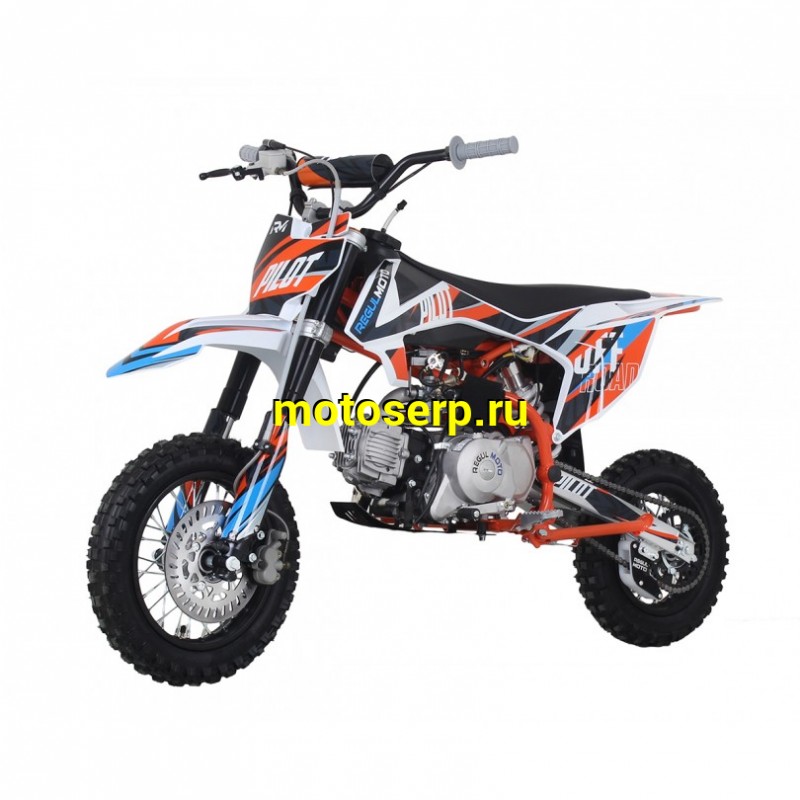 Купить  Питбайк Regulmoto PILOT 110EA (спортинв), 12/10, 110сс, (шт) купить с доставкой по Москве и России, цена, технические характеристики, комплектация фото  - motoserp.ru