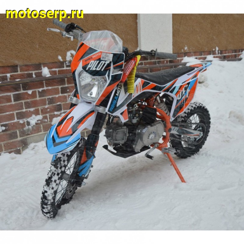 Купить  ====Питбайк Regulmoto PILOT 110EA (спортинв), 14/12, 110сс, (2021) (шт) купить с доставкой по Москве и России, цена, технические характеристики, комплектация фото  - motoserp.ru