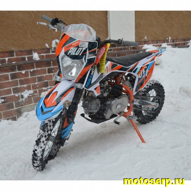 Купить  ====Питбайк Regulmoto PILOT 110EA (спортинв), 14/12, 110сс, (2021) (шт) купить с доставкой по Москве и России, цена, технические характеристики, комплектация фото  - motoserp.ru