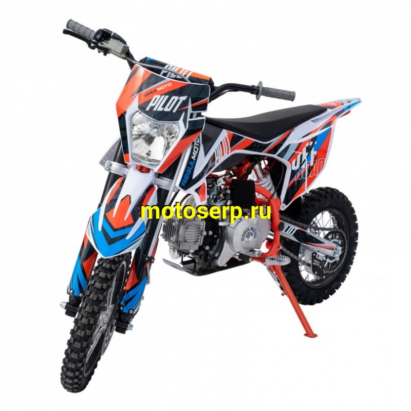 Купить  ====Питбайк Regulmoto PILOT 110EA (спортинв), 14/12, 110сс, (2021) (шт) купить с доставкой по Москве и России, цена, технические характеристики, комплектация фото  - motoserp.ru