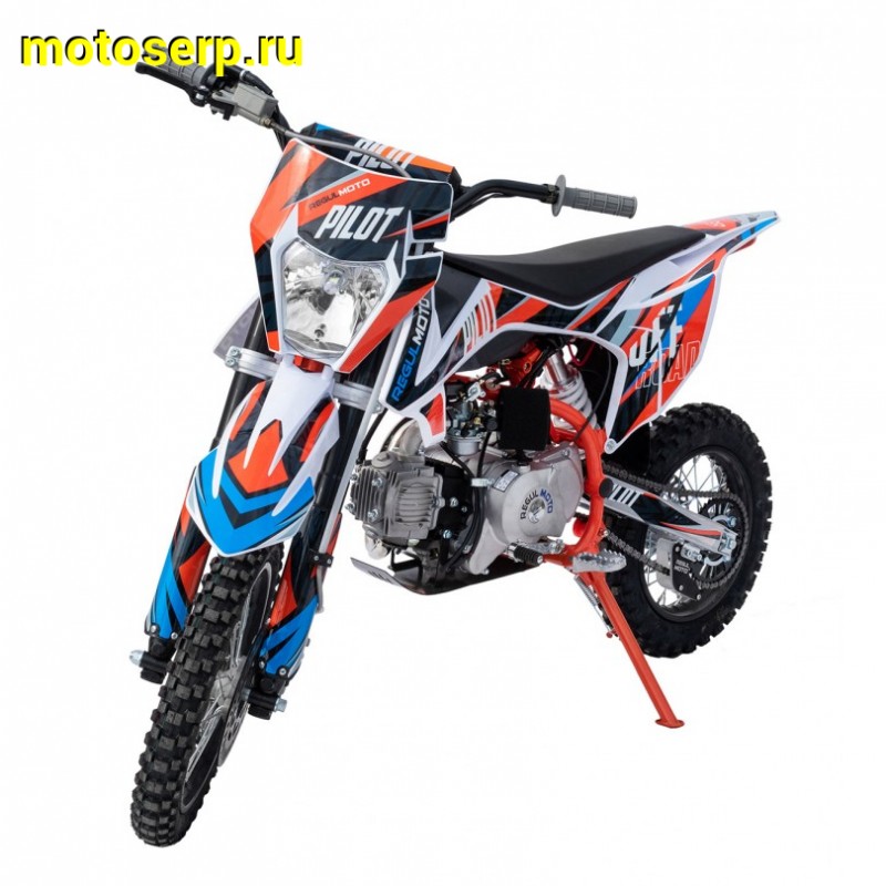 Купить  ====Питбайк Regulmoto PILOT 110EA (спортинв), 14/12, 110сс, (2021) (шт) купить с доставкой по Москве и России, цена, технические характеристики, комплектация фото  - motoserp.ru