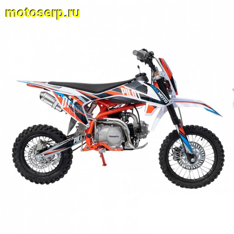 Купить  ====Питбайк Regulmoto PILOT 110EA (спортинв), 14/12, 110сс, (2021) (шт) купить с доставкой по Москве и России, цена, технические характеристики, комплектация фото  - motoserp.ru