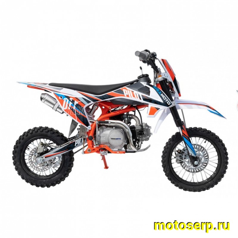 Купить  ====Питбайк Regulmoto PILOT 110EA (спортинв), 14/12, 110сс, (2021) (шт) купить с доставкой по Москве и России, цена, технические характеристики, комплектация фото  - motoserp.ru