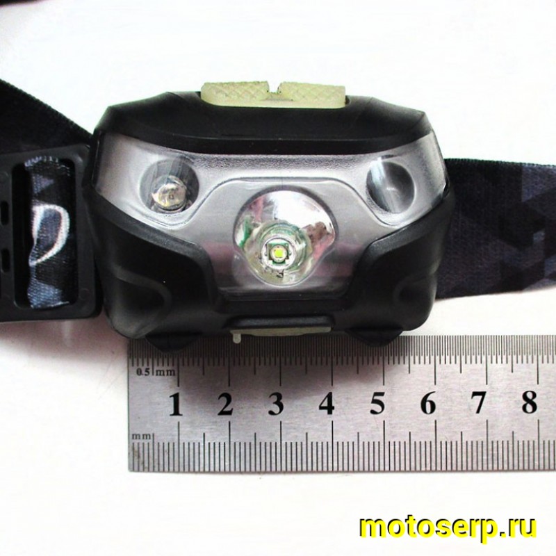 Купить  Фонарик налобный PRO-GH803, CREE XPE Led 3W, включение "Взмахом руки", с аккумулятором, зарядка USB (Альт PRO-GH803 купить с доставкой по Москве и России, цена, технические характеристики, комплектация фото  - motoserp.ru