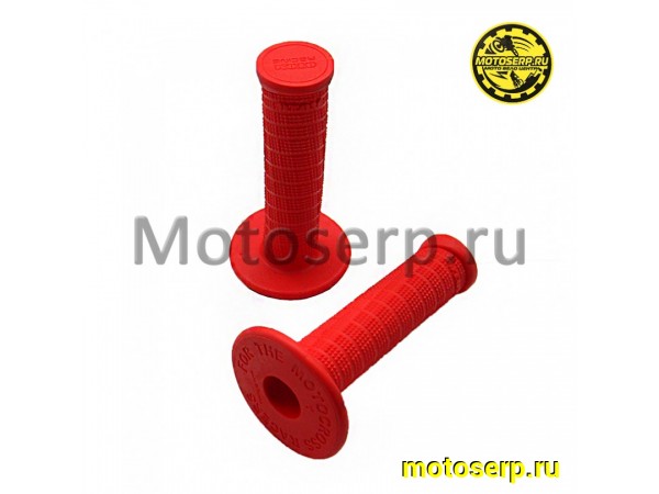 Купить  Ручки руля (грипсы) Кросс мягкие красные  (пара) (TATA 800002015 (ZUUM 366146511102507 купить с доставкой по Москве и России, цена, технические характеристики, комплектация фото  - motoserp.ru