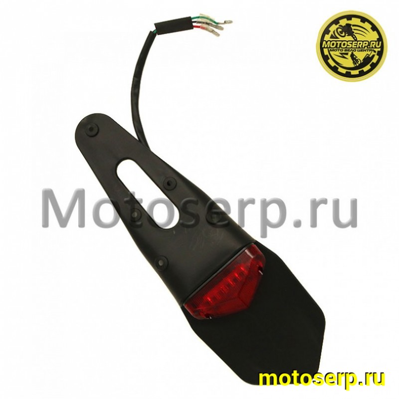 Купить  Крыло заднее (хвост, стоп-сигнал) универсальное КРОСС/ЭНДУРО (шт) (TATA 800002043 купить с доставкой по Москве и России, цена, технические характеристики, комплектация фото  - motoserp.ru