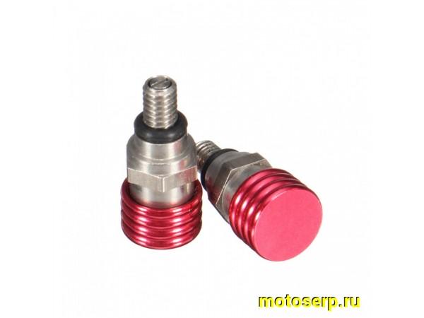 Купить  Клапан (клапаны) воздушные пер.вилки M5*0.8 (СИНИЙ) SHOWA,KYB,SACHS (пар) (TATA 800002038 купить с доставкой по Москве и России, цена, технические характеристики, комплектация фото  - motoserp.ru