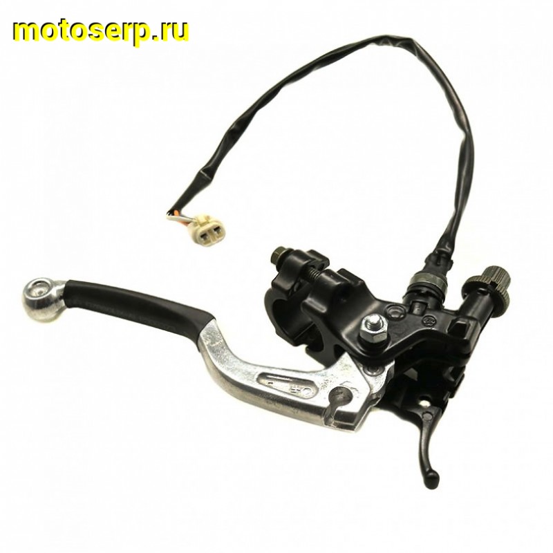 Купить  Рычаг сцепления в сборе (левый) универсальный с обогатителем, TTR, KAYO, GR, MOTOLAND и др. (шт) (TATA 800002052 купить с доставкой по Москве и России, цена, технические характеристики, комплектация фото  - motoserp.ru