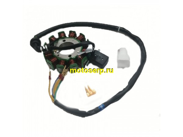 Купить  Генератор (статор, зажигание)12кат (1+1+1+1+1) 174MN (шт) (ZUUM 100205047-0057 купить с доставкой по Москве и России, цена, технические характеристики, комплектация фото  - motoserp.ru