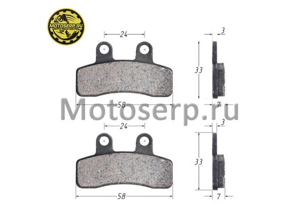 Купить  Колодки тормозные диск TTR125 (передн.), TTR110 (передн.) SM-PARTS и др. (пар)  (SM 151-1690 купить с доставкой по Москве и России, цена, технические характеристики, комплектация фото  - motoserp.ru