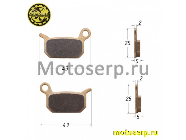 Купить  Колодки тормозные диск FA 325 SM-PARTS OFF-ROAD,  аналог EBC FA325 KTM 50 SX и др. (пар) (SM 151-5765 купить с доставкой по Москве и России, цена, технические характеристики, комплектация фото  - motoserp.ru