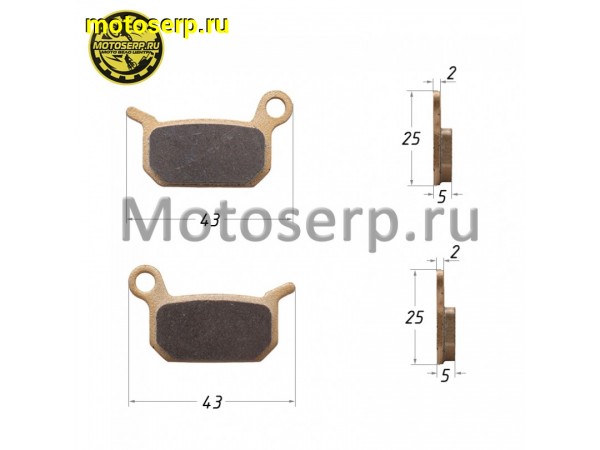 Купить  Колодки тормозные диск FA 325 SM-PARTS OFF-ROAD,  аналог EBC FA325 KTM 50 SX и др. (пар) (SM 151-5765 купить с доставкой по Москве и России, цена, технические характеристики, комплектация фото  - motoserp.ru