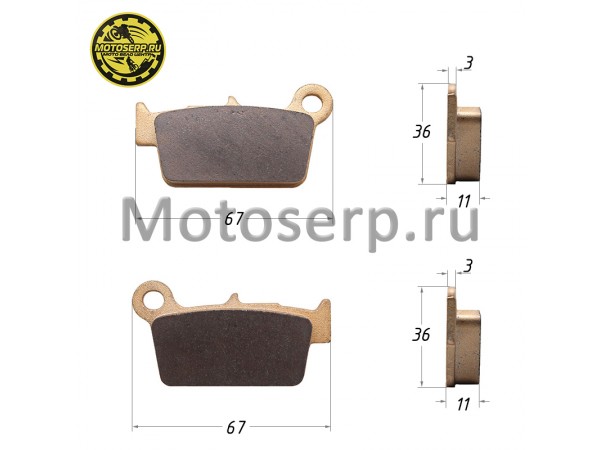 Купить  Колодки тормозные диск FA 367 SM-PARTS OFF-ROAD,  аналог EBC FA367, VD 271JL  (пар) (SM 151-4063 купить с доставкой по Москве и России, цена, технические характеристики, комплектация фото  - motoserp.ru