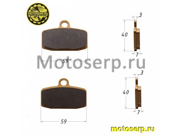 Купить  Колодки тормозные диск FA 612 SM-PARTS OFF-ROAD, аналог EBC FA612R KTM  и др. (пар) (SM 151-7967 купить с доставкой по Москве и России, цена, технические характеристики, комплектация фото  - motoserp.ru