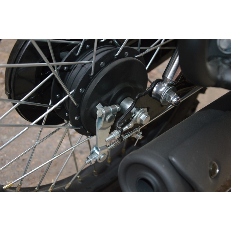 Купить  Мопед MM COLT (DRUM) (Кольт-50) 50сс 4Т, в стиле Каферейсер на внедорожн. резине, колеса 18/17", Бар/Бар. (шт) 01100 (MM 76976 купить с доставкой по Москве и России, цена, технические характеристики, комплектация фото  - motoserp.ru