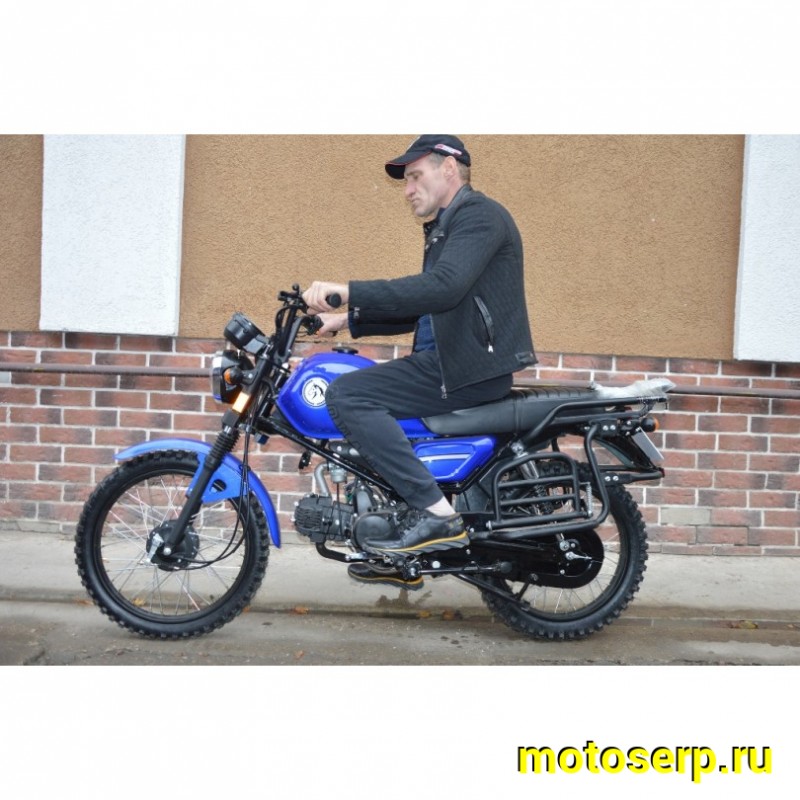 Купить  Мопед MM COLT (DRUM) (Кольт-50) 50сс 4Т, в стиле Каферейсер на внедорожн. резине, колеса 18/17", Бар/Бар. (шт) 01100 (MM 76976 купить с доставкой по Москве и России, цена, технические характеристики, комплектация фото  - motoserp.ru