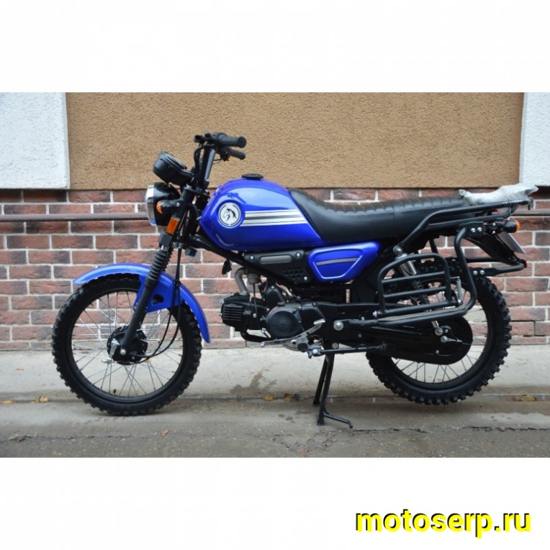 Купить  Мопед MM COLT (DRUM) (Кольт-50) 50сс 4Т, в стиле Каферейсер на внедорожн. резине, колеса 18/17", Бар/Бар. (шт) 01100 (MM 76976 купить с доставкой по Москве и России, цена, технические характеристики, комплектация фото  - motoserp.ru