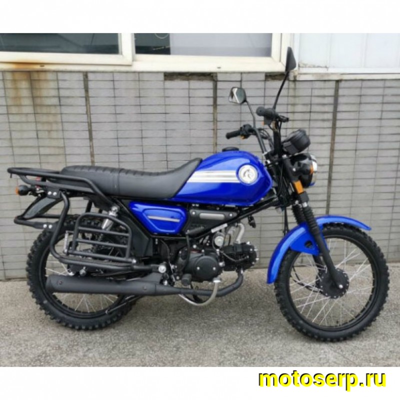 Купить  Мопед MM COLT (DRUM) (Кольт-50) 50сс 4Т, в стиле Каферейсер на внедорожн. резине, колеса 18/17", Бар/Бар. (шт) 01100 (MM 76976 купить с доставкой по Москве и России, цена, технические характеристики, комплектация фото  - motoserp.ru
