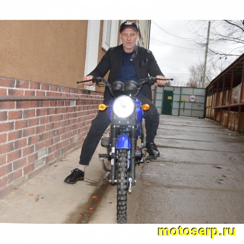 Купить  Мопед MM COLT (DRUM) (Кольт-50) 50сс 4Т, в стиле Каферейсер на внедорожн. резине, колеса 18/17", Бар/Бар. (шт) 01100 (MM 76976 купить с доставкой по Москве и России, цена, технические характеристики, комплектация фото  - motoserp.ru