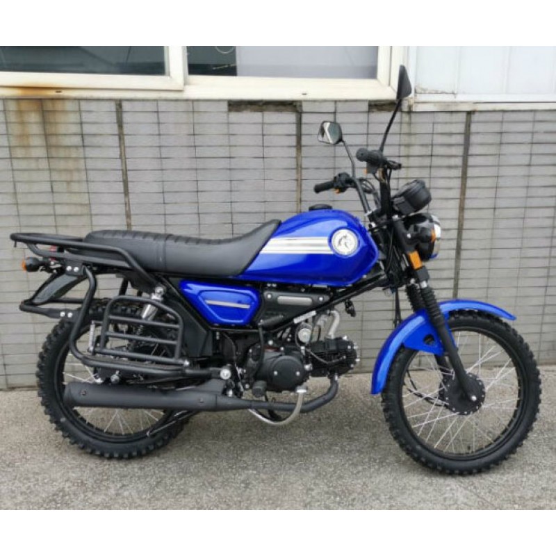 Купить  Мопед MM COLT (DRUM) (Кольт-50) 50сс 4Т, в стиле Каферейсер на внедорожн. резине, колеса 18/17", Бар/Бар. (шт) 01100 (MM 76976 купить с доставкой по Москве и России, цена, технические характеристики, комплектация фото  - motoserp.ru