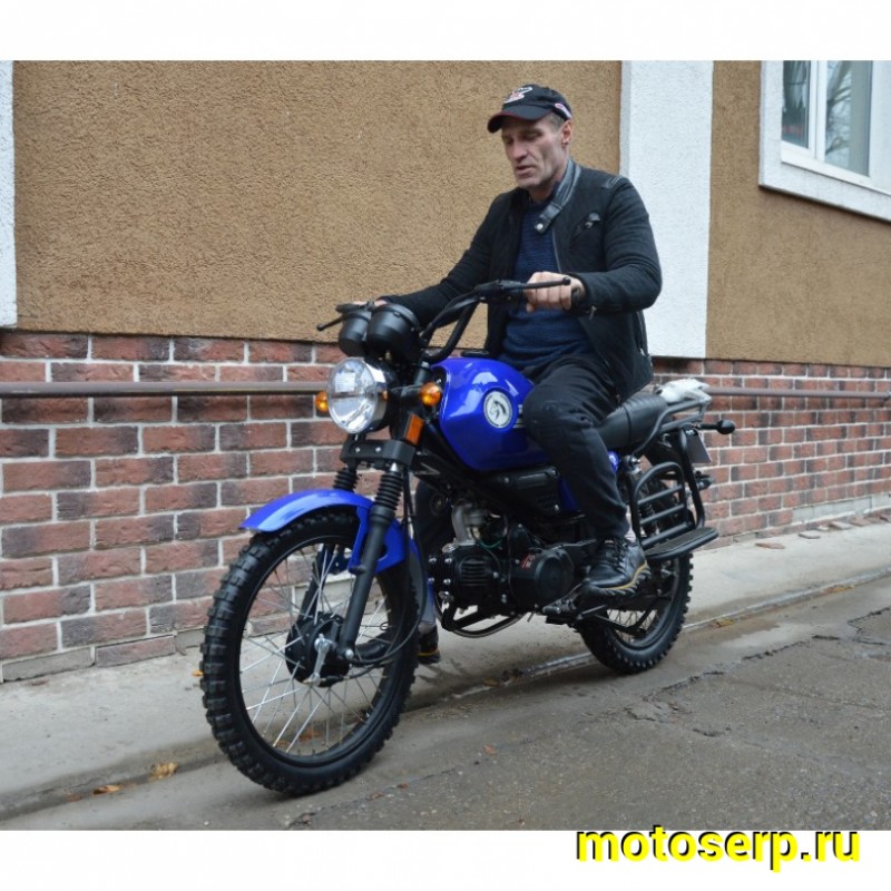 Купить  Мопед MM COLT (DRUM) (Кольт-50) 50сс 4Т, в стиле Каферейсер на внедорожн. резине, колеса 18/17", Бар/Бар. (шт) 01100 (MM 76976 купить с доставкой по Москве и России, цена, технические характеристики, комплектация фото  - motoserp.ru